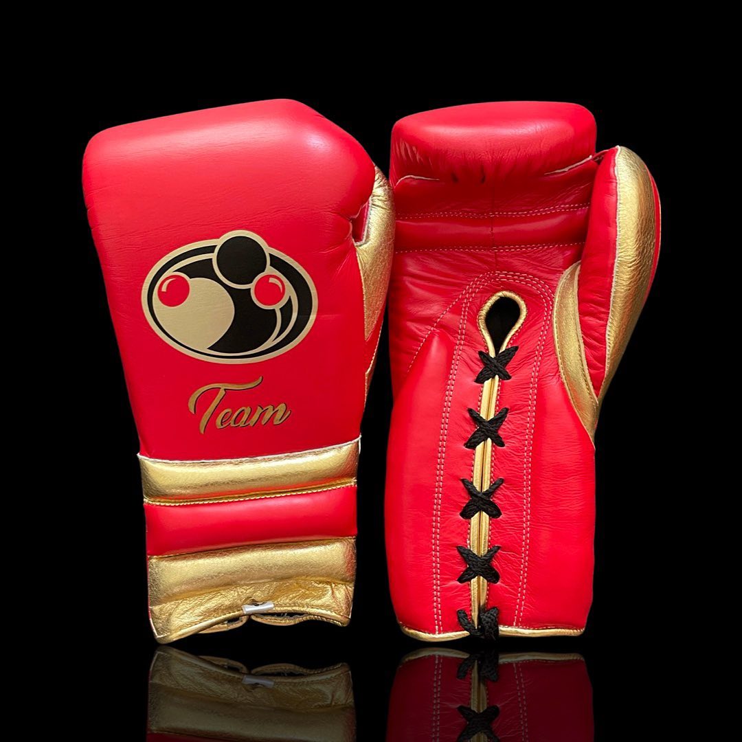 Customizable Boxing Sets Sky Red/Gold