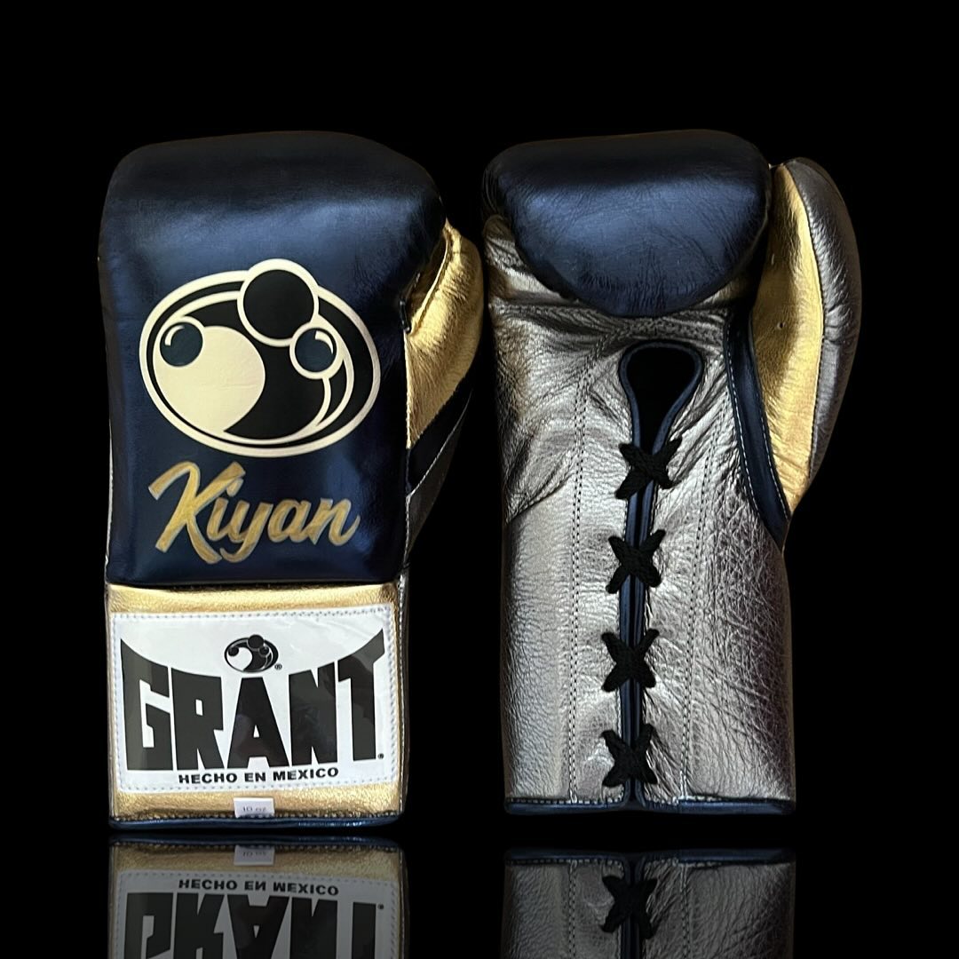 Customizable Boxing Sets Gray/Gold