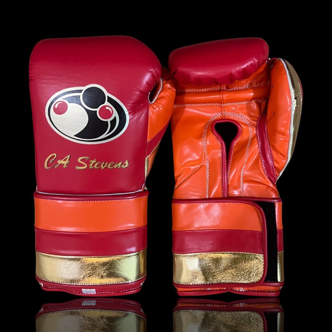Customizable boxing glove , Fiest Gloves online , High Quality COPIES of Branded Gloves Red/Orange