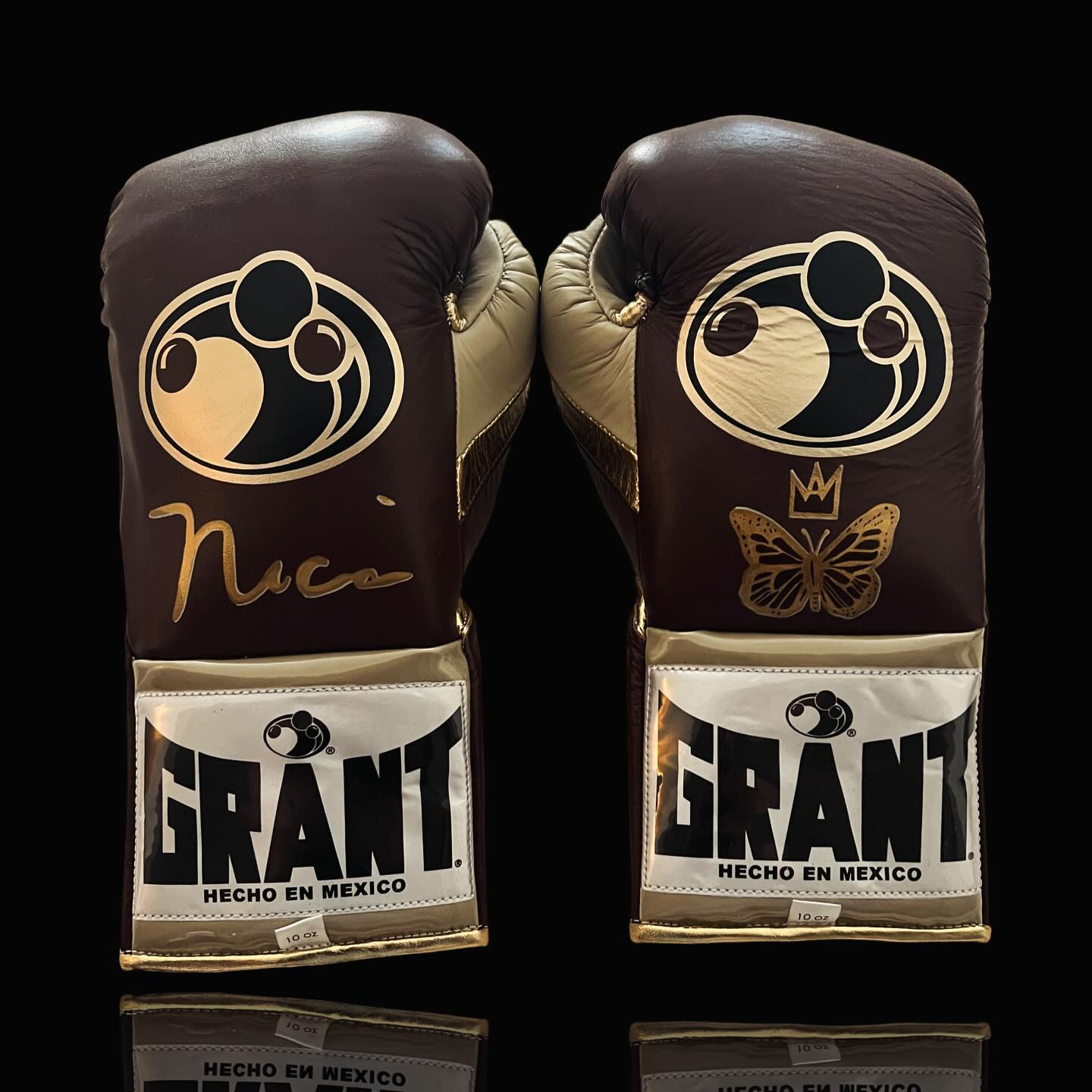 Customizable Boxing Sets Brown/Gold