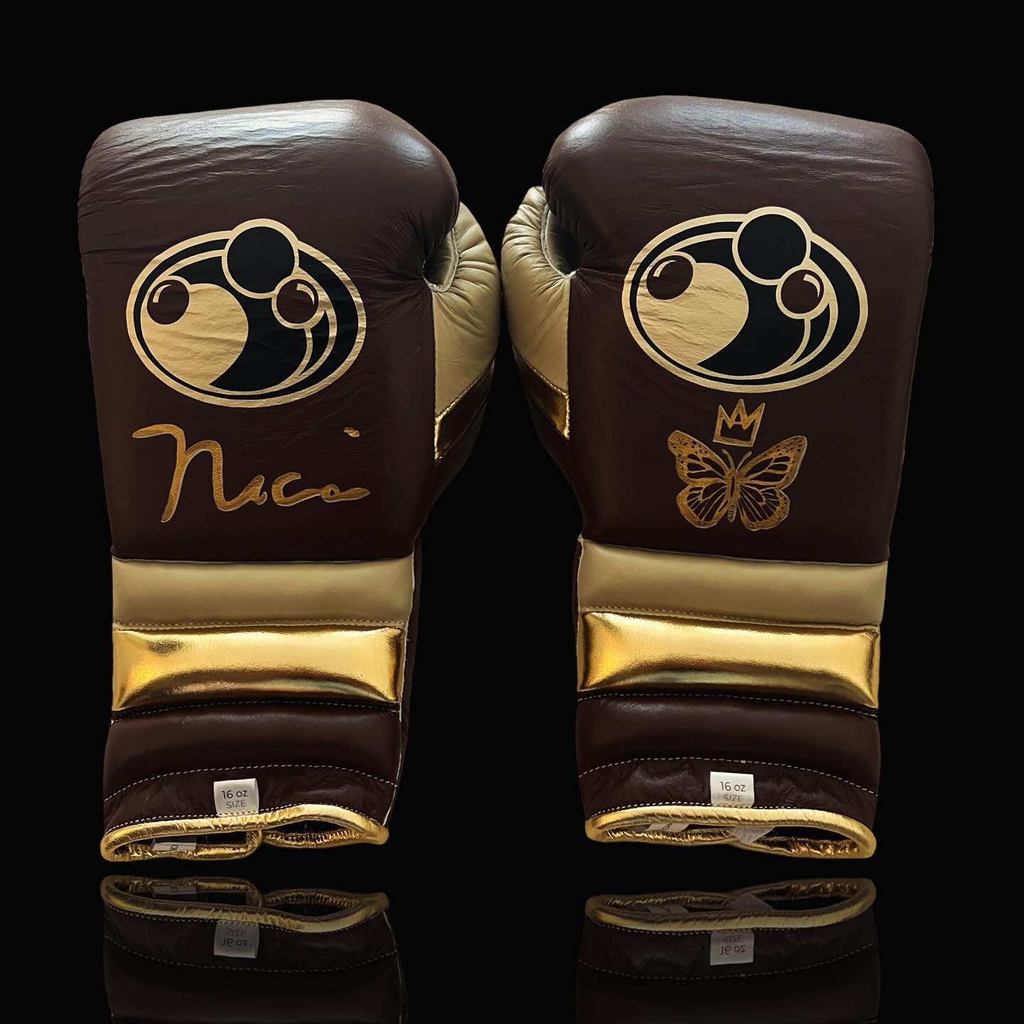 Customizable Boxing Sets Brown/Gold