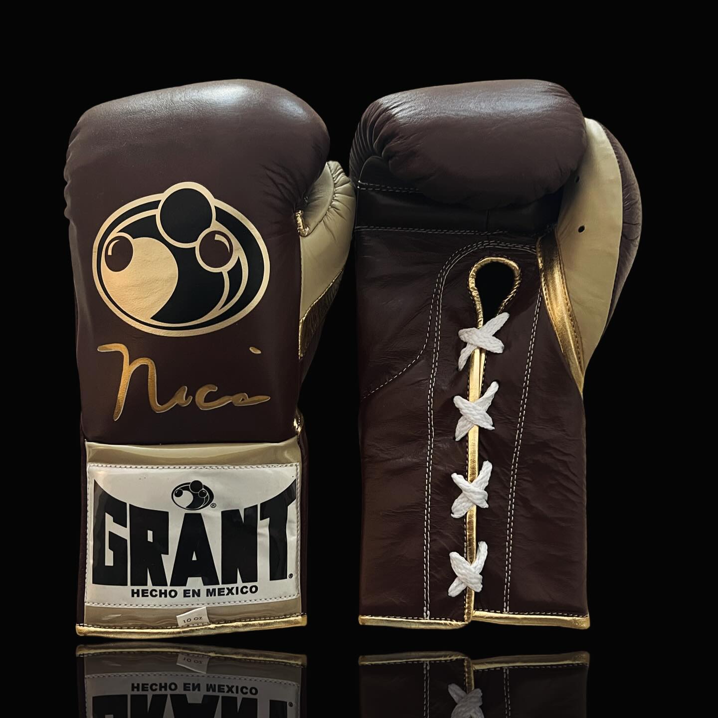 Customizable Boxing Sets Brown/Gold