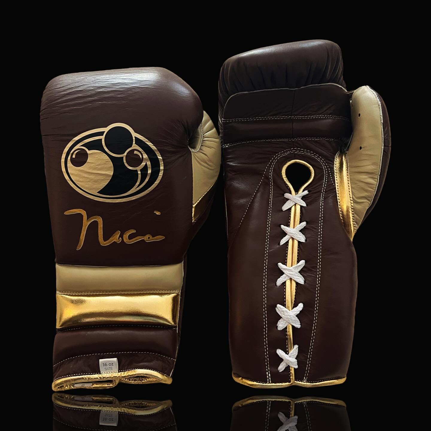 Customizable Boxing Sets Brown/Gold