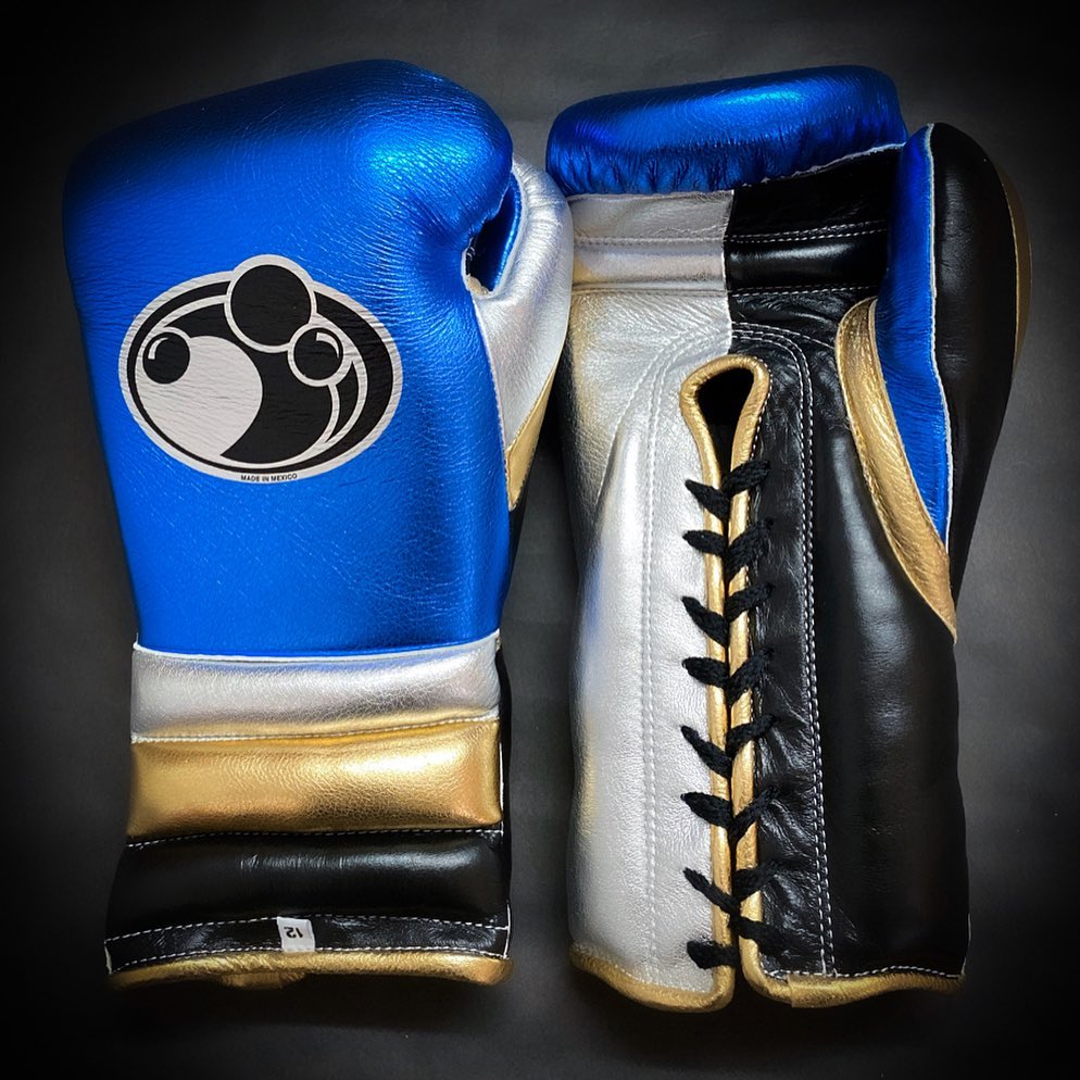 Customizable boxing glove , Fiest Gloves online , High Quality COPIES of Branded Gloves Blue/Black