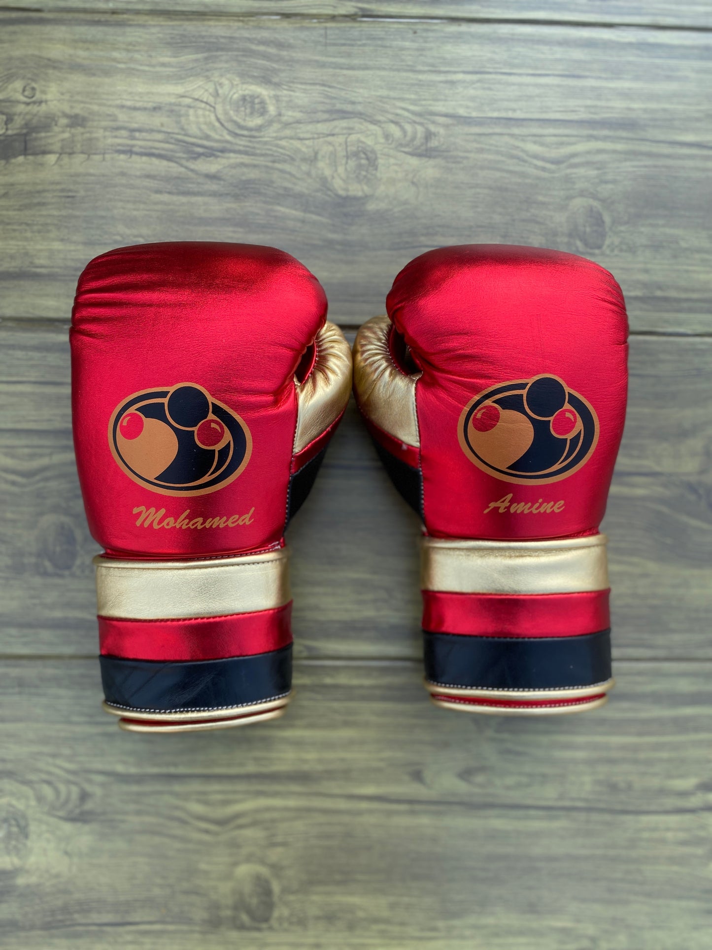 Customizable Boxing Sets Red/Gold