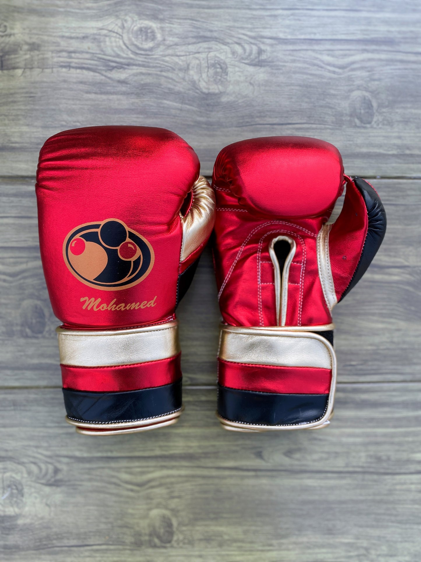 Customizable Boxing Sets Red/Gold