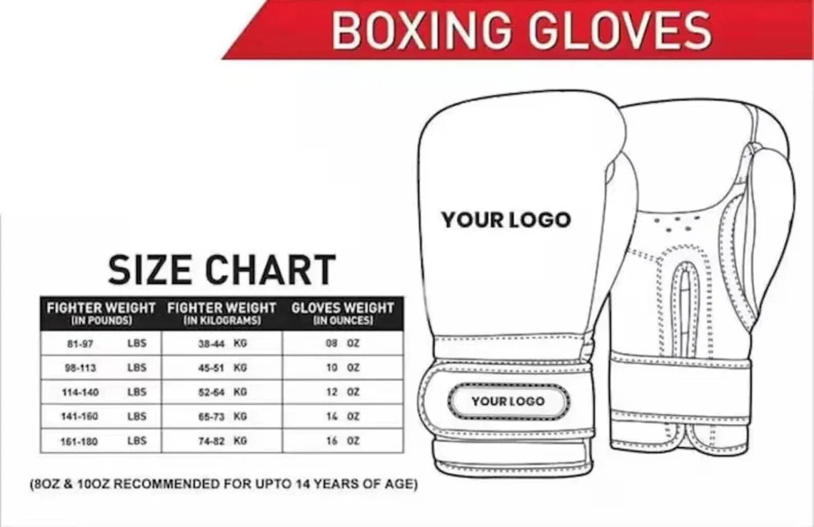 Customizable boxing glove , Fiest Gloves online , High Quality COPIES of Branded Gloves White/Black