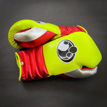 Customizable boxing glove , Fiest Gloves online , High Quality COPIES of Branded Gloves Yellow/Red