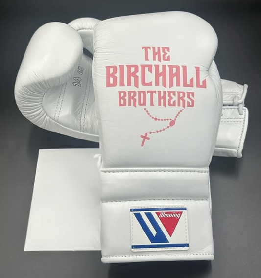Winning boxing gloves, white christmas gift for mens Thanksgiving gifts for him