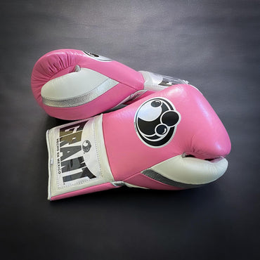 Customizable boxing glove , Fiest Gloves online , High Quality COPIES of Branded Gloves Pink/Silver