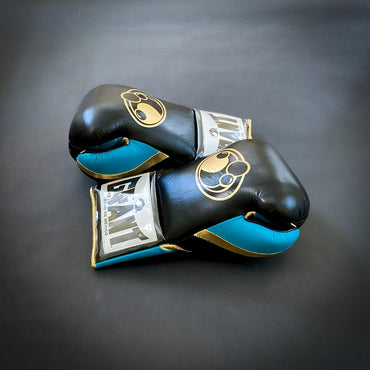 Customizable boxing glove , Fiest Gloves online , High Quality COPIES of Branded Gloves Black/Blue