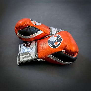 Customizable boxing glove , Fiest Gloves online , High Quality COPIES of Branded Gloves Orange/Black