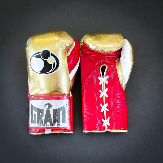 Customizable boxing glove , Fiest Gloves online , High Quality COPIES of Branded Gloves Gold/Red