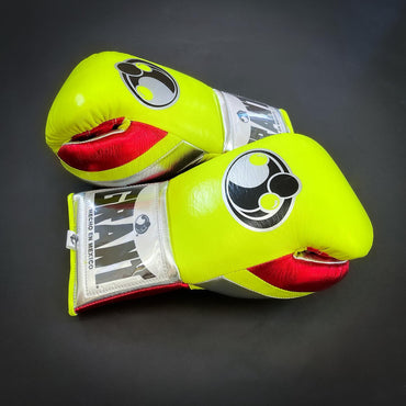 Customizable boxing glove , Fiest Gloves online , High Quality COPIES of Branded Gloves Yellow/Red