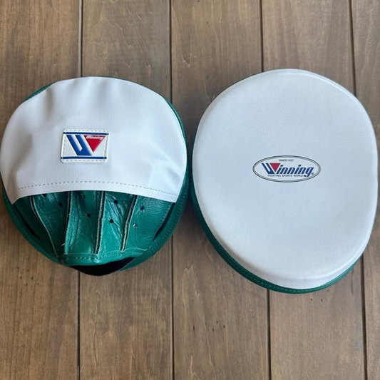 WINNING Punching Mitts White/Green