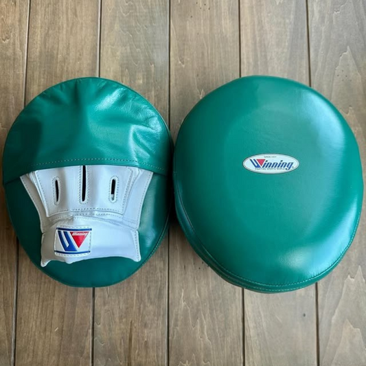 WINNING Punching Mitts White/Green