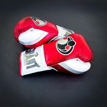 Customizable boxing glove , Fiest Gloves online , High Quality COPIES of Branded Gloves Red/White