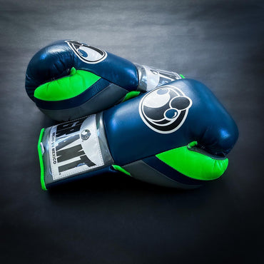 Customizable boxing glove , Fiest Gloves online , High Quality COPIES of Branded Gloves Blue/Green