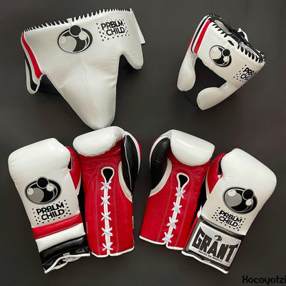 Customizable Boxing Sets Red/White