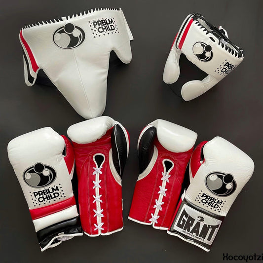 Customizable Boxing Sets Red/White
