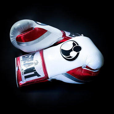 Customizable boxing glove , Fiest Gloves online , High Quality COPIES of Branded Gloves White/Red