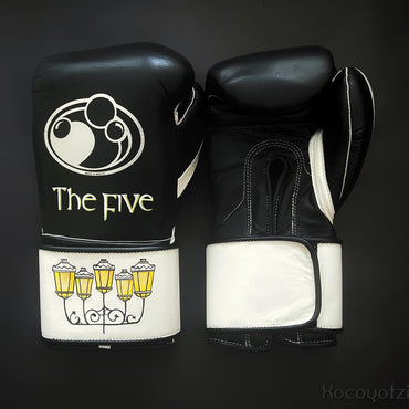 Customizable boxing glove , Fiest Gloves online , High Quality COPIES of Branded Gloves Black/White