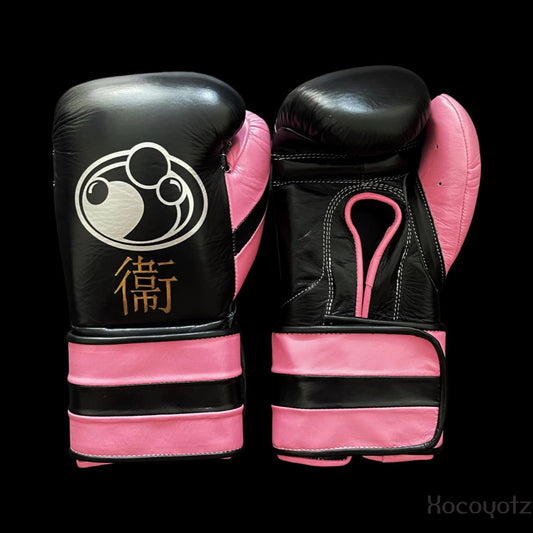 Customizable boxing glove , Fiest Gloves online , High Quality COPIES of Branded Gloves Black/Pink