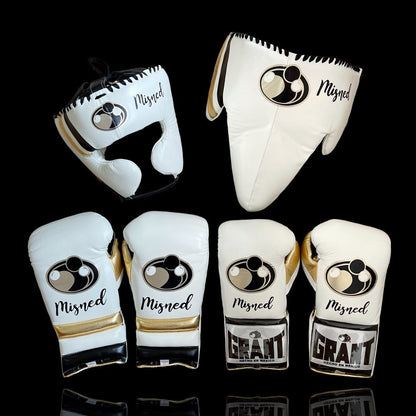 Customizable Boxing Sets White/Gold