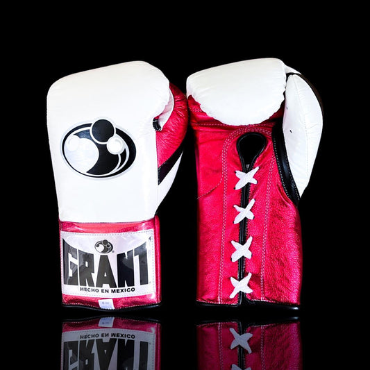 Customizable boxing glove , Fiest Gloves online , High Quality COPIES of Branded Gloves White/Red