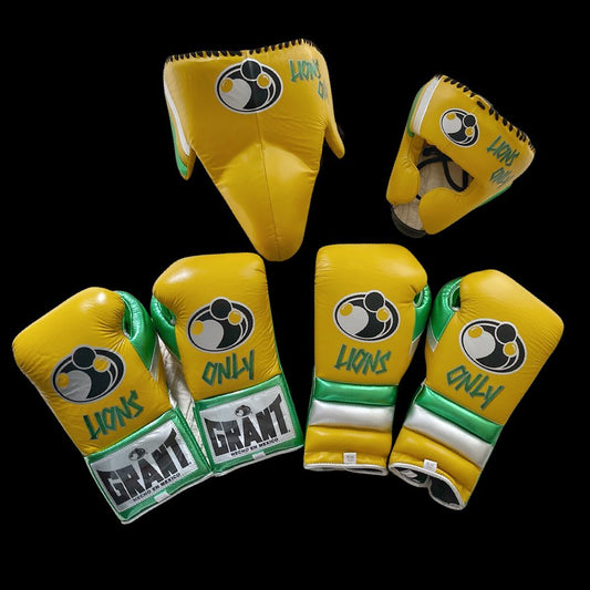 Customizable Boxing Sets Yellow/Green