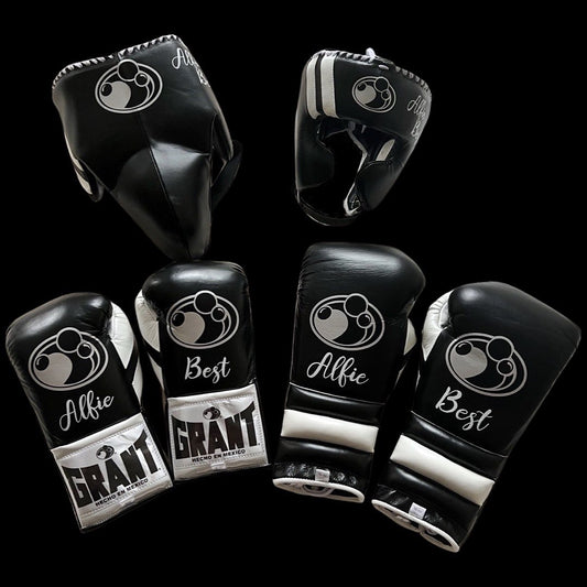 Customizable Boxing Sets Black/White