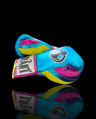 Customizable boxing glove , Fiest Gloves online , High Quality COPIES of Branded Gloves Blue/Pink