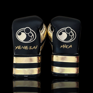 Customizable boxing glove , Fiest Gloves online , High Quality COPIES of Branded Gloves Black/Gold
