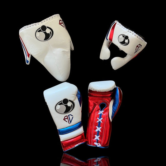 Customizable Boxing Sets White/Red