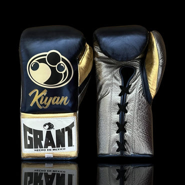 Customizable Boxing Sets Gray/Gold