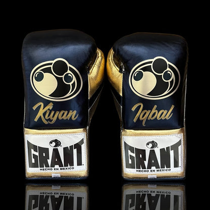 Customizable Boxing Sets Gray/Gold