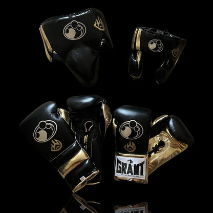 Customizable Boxing Sets Brown/Gold