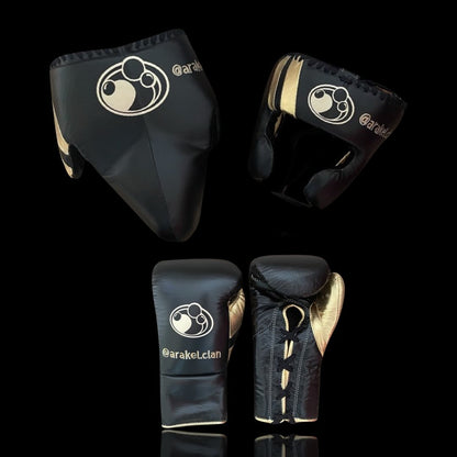 Customizable Boxing Sets Brown/Gold
