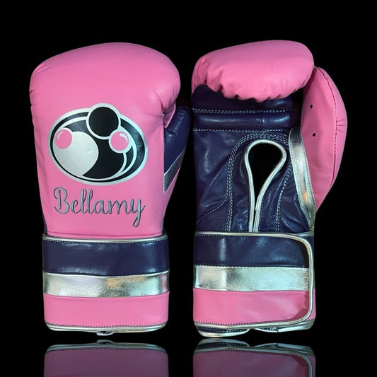 Customizable boxing glove , Fiest Gloves online , High Quality COPIES of Branded Gloves Pink/Purple