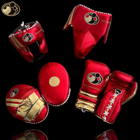 Customizable Boxing Sets Red/Gold