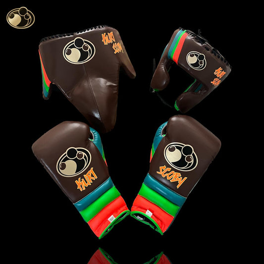 Customizable Boxing Sets Brown