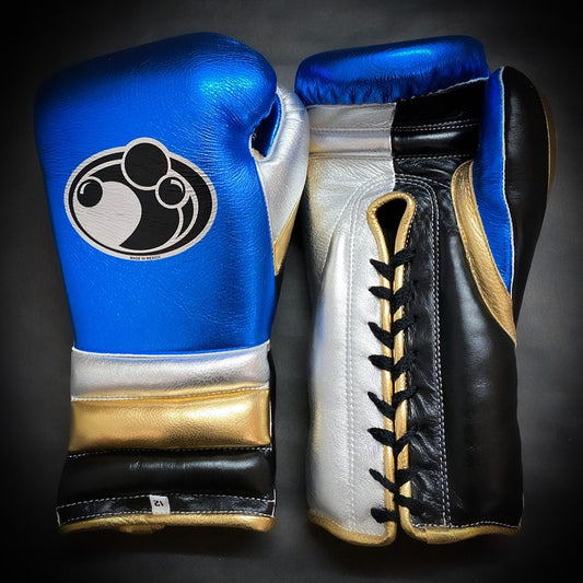 Customizable boxing glove , Fiest Gloves online , High Quality COPIES of Branded Gloves Blue/Black