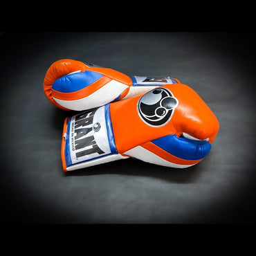 Customizable boxing glove , Fiest Gloves online , High Quality COPIES of Branded Gloves Orange/Blue