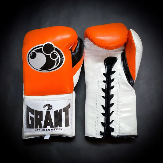 Customizable boxing glove , Fiest Gloves online , High Quality COPIES of Branded Gloves Orange/White