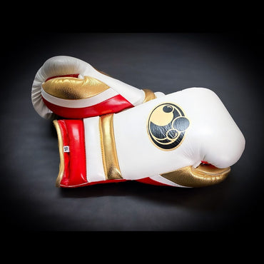 Customizable boxing glove , Fiest Gloves online , High Quality COPIES of Branded Gloves White/Red