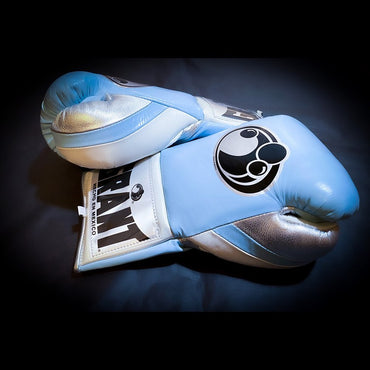 Customizable boxing glove , Fiest Gloves online , High Quality COPIES of Branded Gloves Sky Blue