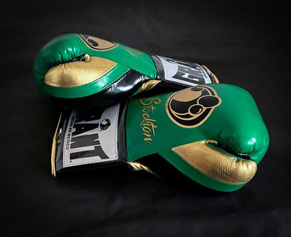 Customizable boxing glove , Fiest Gloves online , High Quality COPIES of Branded Gloves Green/Black