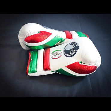 Customizable boxing glove , Fiest Gloves online , High Quality COPIES of Branded Gloves White/Red