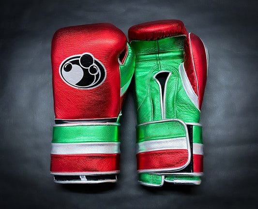 Customizable boxing glove , Fiest Gloves online , High Quality COPIES of Branded Gloves Red/Green