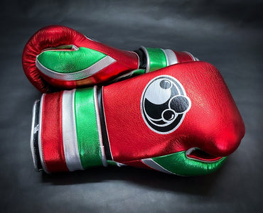 Customizable boxing glove , Fiest Gloves online , High Quality COPIES of Branded Gloves Red/Green
